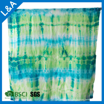 Bufanda de seda Paj Shawl con Tie Dye